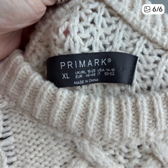 🤍Cream Fringe Sweater - Picture 6 of 6